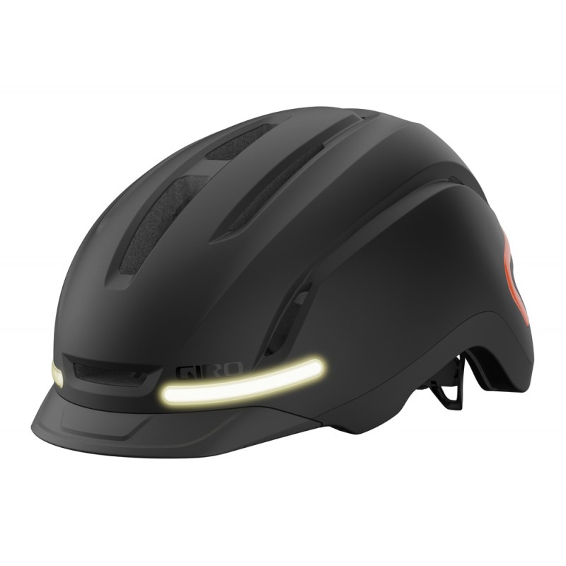 Kask miejski GIRO ETHOS INTEGRATED MIPS LED matte black (NEW)