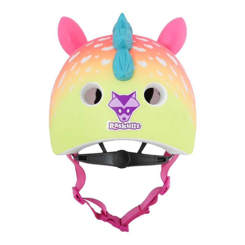 Kask dziecięcy juniorski C-PREME SUPER RAINBOW CORN pink roz. XS TODDLER FS 3+ (48-52 cm) (NEW)