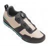 Buty damskie GIRO TRACKER BOA W sandstone screaming teal