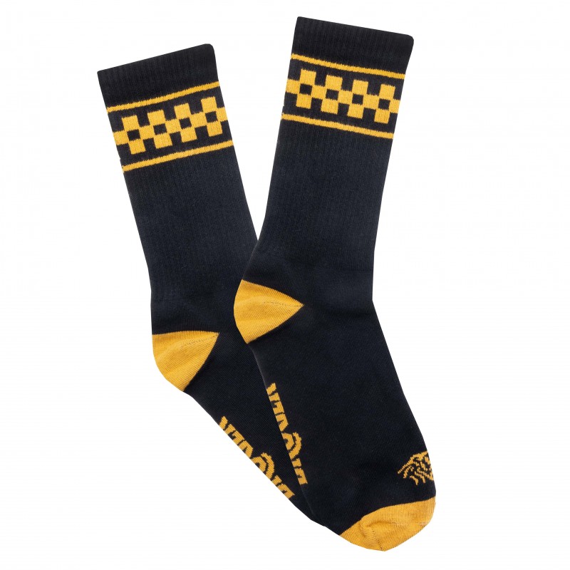 SKARPETY BROGER BLACK/GOLD
