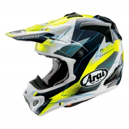 KASK ARAI MX-V RESOLUTE FLUOR YELLOW