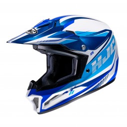 KASK HJC JUNIOR CL-XY II DRIFT WHITE/BLUE