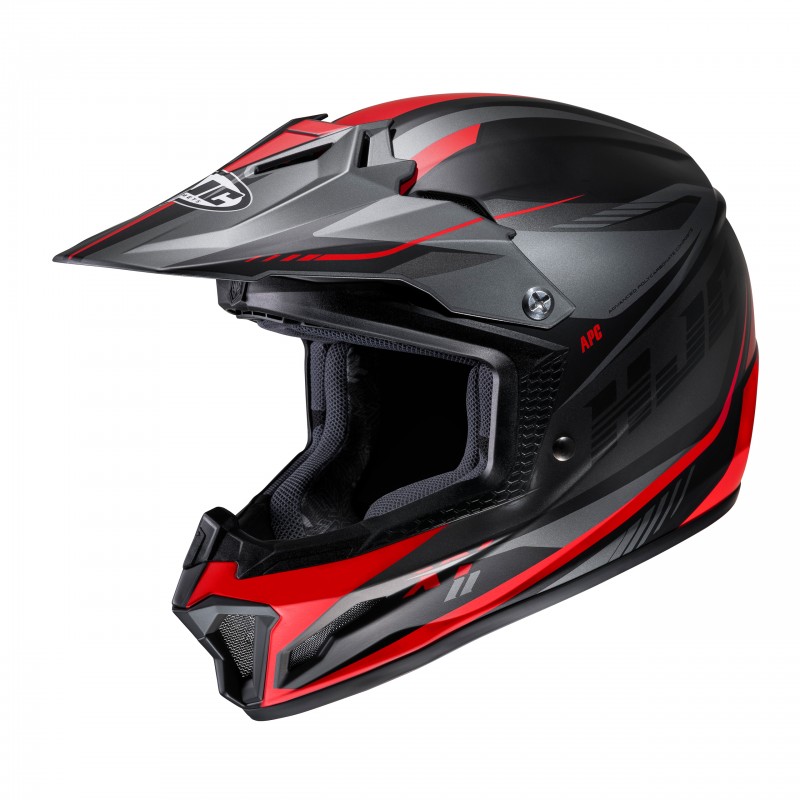 KASK HJC JUNIOR CL-XY II DRIFT BLACK/RED