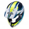 KASK HJC JUNIOR CL-XY II DRIFT BLUE/YELLOW