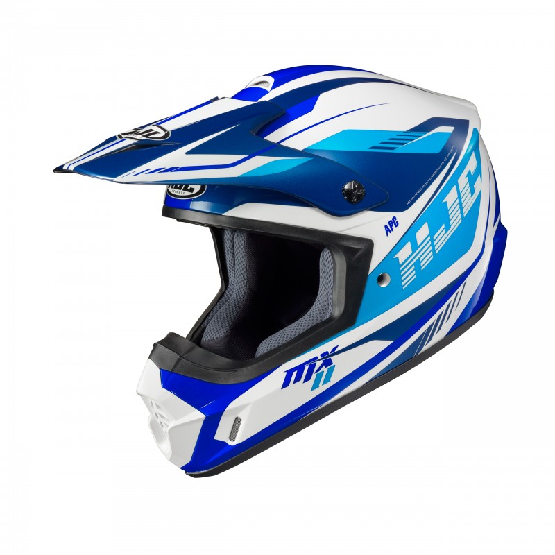 KASK HJC CS-MX II DRIFT WHITE/BLUE