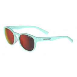 Okulary TIFOSI SVAGO satin crystal teal (1 szkło Smoke Red 15,4% transmisja światła) (NEW)