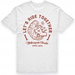 T-SHIRT BROGER TIGER WHITE