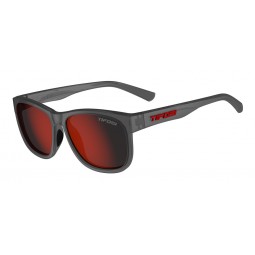 Okulary TIFOSI SWANK XL satin vapor (1 szkło Smoke Red 15,4% transmisja światła) (NEW)