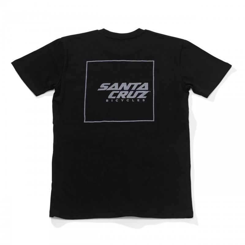 T-SHIRT SANTA CRUZ SKETCH SQUARED BLACK