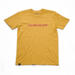 T-SHIRT SANTA CRUZ WARDEN MUSTARD