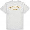 T-SHIRT BROGER MOTO CHILL CLUB WHITE