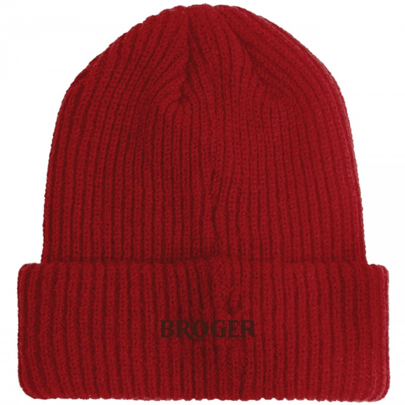 CZAPKA ZIMOWA BROGER BEANIE MOTO CHILL CLUB RED