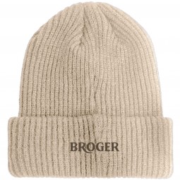 CZAPKA ZIMOWA BROGER BEANIE MOTO CHILL CLUB SAND