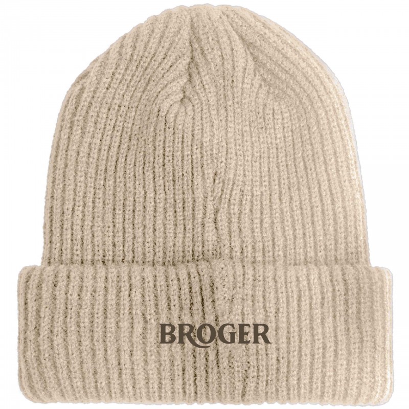 CZAPKA ZIMOWA BROGER BEANIE MOTO CHILL CLUB SAND