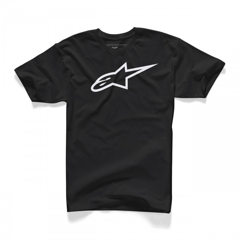 T-SHIRT ALPINESTARS AGELESS CLASSIC BLACK/WHITE