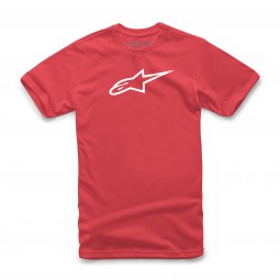 T-SHIRT ALPINESTARS AGELESS CLASSIC RED/WHITE