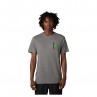 T-SHIRT FOX FOX X KAWI II HEATHER GRAPHITE