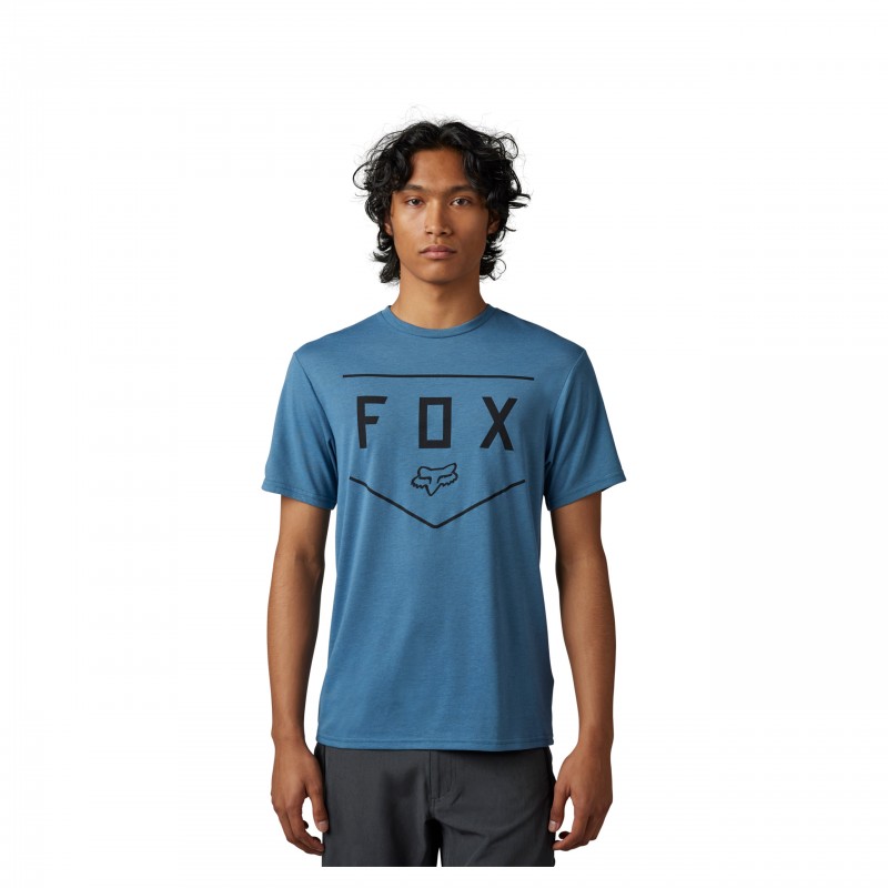 T-SHIRT FOX SHIELD TECH DARK SLATE