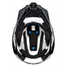 Kask full face 100% TRAJECTA Helmet black white roz. XL (61-64 cm)