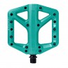 PEDAŁY ROWEROWE CRANK BROTHERS PEDAL STAMP 1 TURQUOISE L