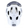 Kask full face 100% TRAJECTA Helmet White Navy roz. L (58-61 cm) (DWZ)