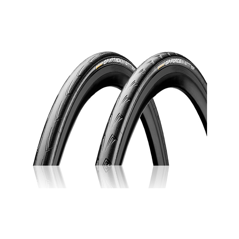 Opona Grand Prix Force 700x25C Czarna Zwijana