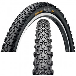 Opona Traffic 24x1.75 Czarna Refl Drut 800g