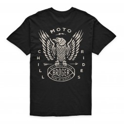 T-SHIRT BROGER EAGLE BLACK