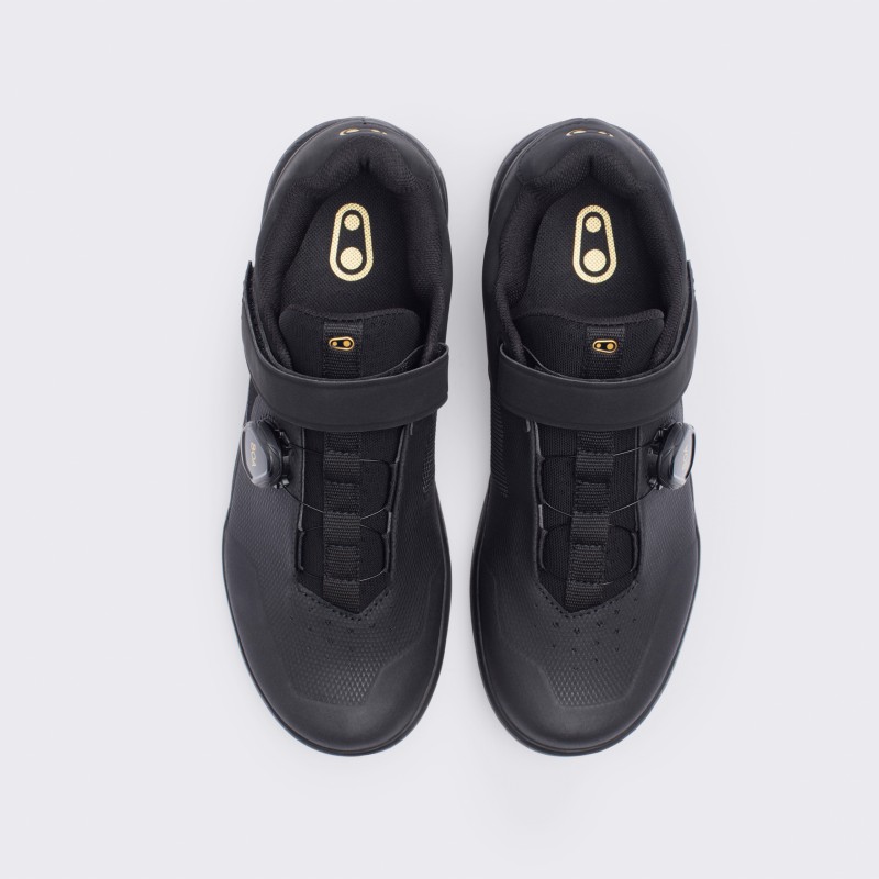 BUTY CRANKBROTHERS STAMP BOA BLACK/GOLD - BLACK OUTSOLE 5 (37 EU)