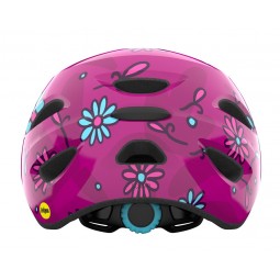 Kask dziecięcy GIRO SCAMP INTEGRATED MIPS pink street daisies roz. S (49-53 cm) (DWZ)