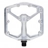 PEDAŁY ROWEROWE CRANKBROTHERS STAMP 7 LARGE HIGH POLISH SILVER