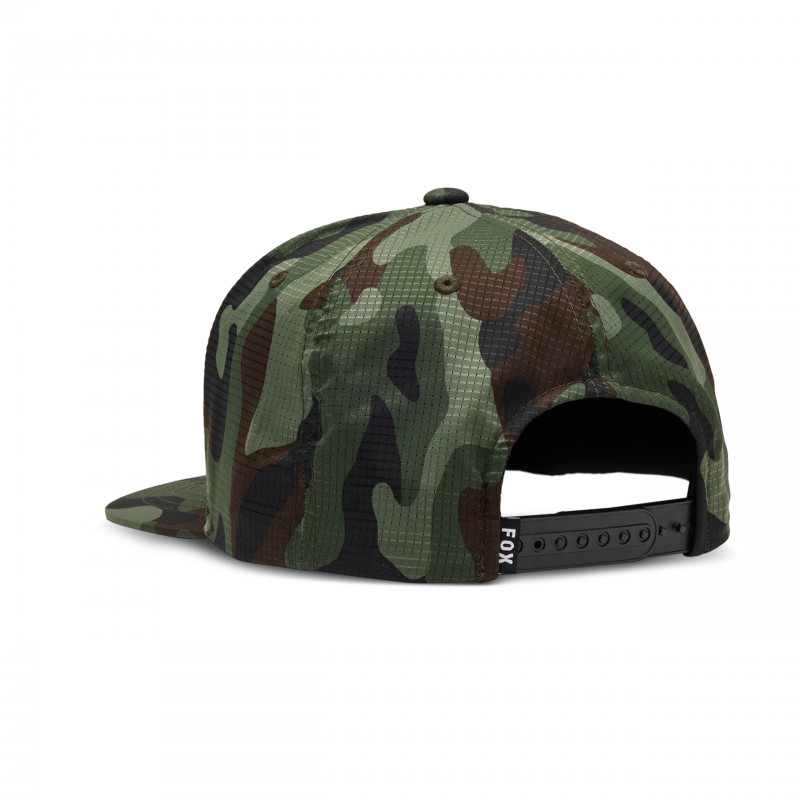 CZAPKA Z DASZKIEM FOX FOX HEAD TECH SNAPBACK GREEN CAMO