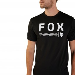 T-SHIRT FOX NON STOP TECH BLACK