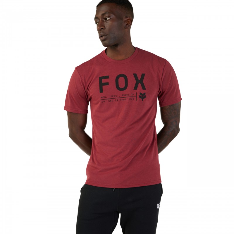 T-SHIRT FOX NON STOP TECH SCARLET