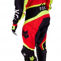 SPODNIE FOX JUNIOR 180 BALLAST BLACK/RED