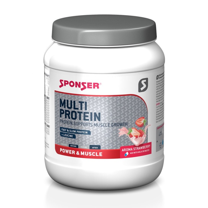 Odżywka SPONSER MULTI PROTEIN CFF Truskawka puszka 425g (NEW).