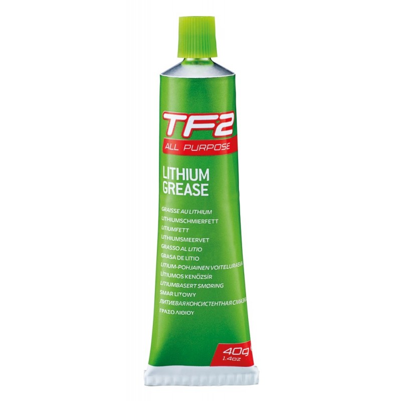 Smar litowy WELDTITE TF2 All Purpose Lithium Grease Tube 40g (Stery, Suporty, Piasty, Pedały), Na blistrze