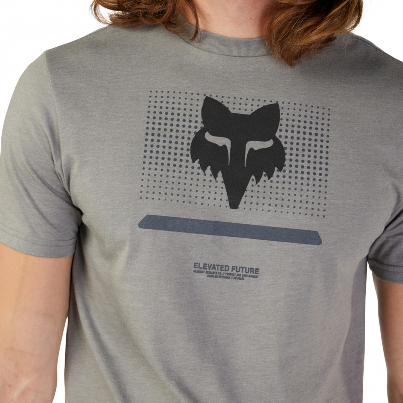 T-SHIRT FOX OPTICAL HEATHER GRAPHITE