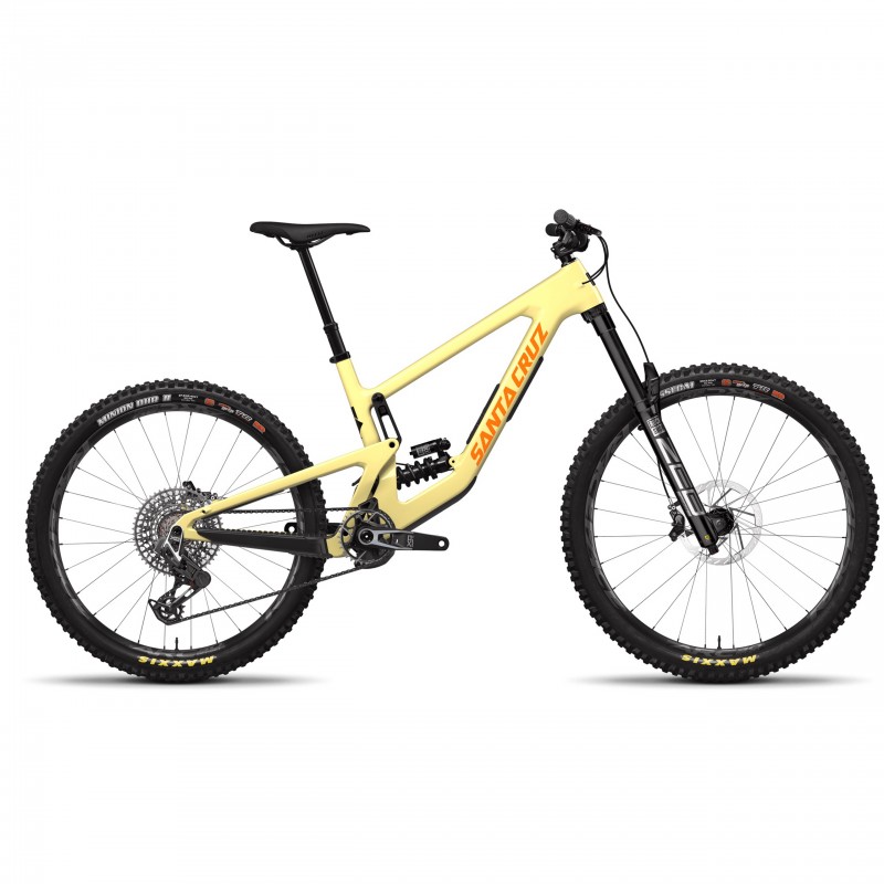 ROWER SANTA CRUZ NOMAD 6 CC MX 24 X0 AXS COIL GROSS MARIGOLD YELLOW