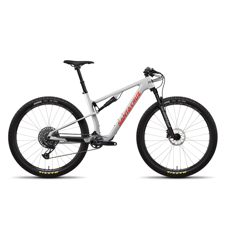 ROWER SANTA CRUZ BLUR 4 C 29 24 S TRAIL MATTE SILVER