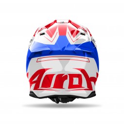 KASK AIROH TWIST 3 DIZZY BLUE/RED GLOSS