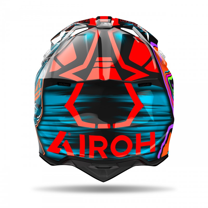 KASK AIROH WRAAAP CYBER ORANGE GLOSS