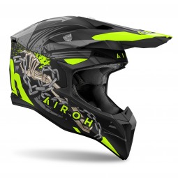 KASK AIROH WRAAAP DARKNESS MATT