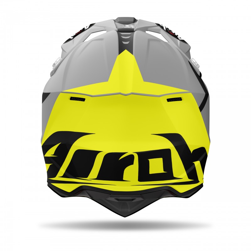KASK AIROH WRAAAP RELOADED YELLOW MATT