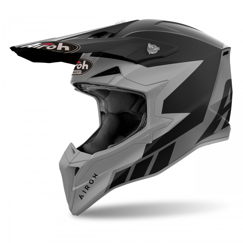 KASK AIROH WRAAAP RELOADED ANTHRACITE MATT