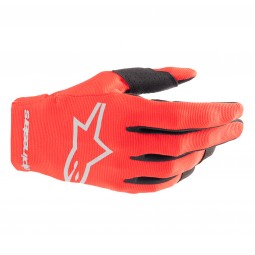 RĘKAWICE ALPINESTARS RADAR MARS RED SILVER