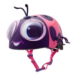 Kask dziecięcy juniorski C-PREME GOOGLY LADY BUG pink roz. XS TOODLER FS 3+ (48-52 cm) (NEW)