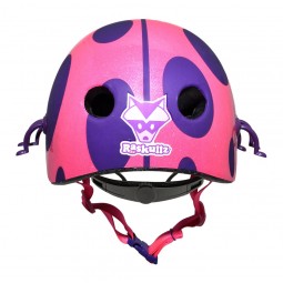 Kask dziecięcy juniorski C-PREME GOOGLY LADY BUG pink roz. XS TOODLER FS 3+ (48-52 cm) (NEW)