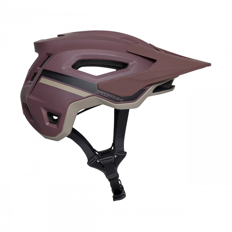 KASK ROWEROWY FOX SPEEDFRAME RACIK CORDOVAN