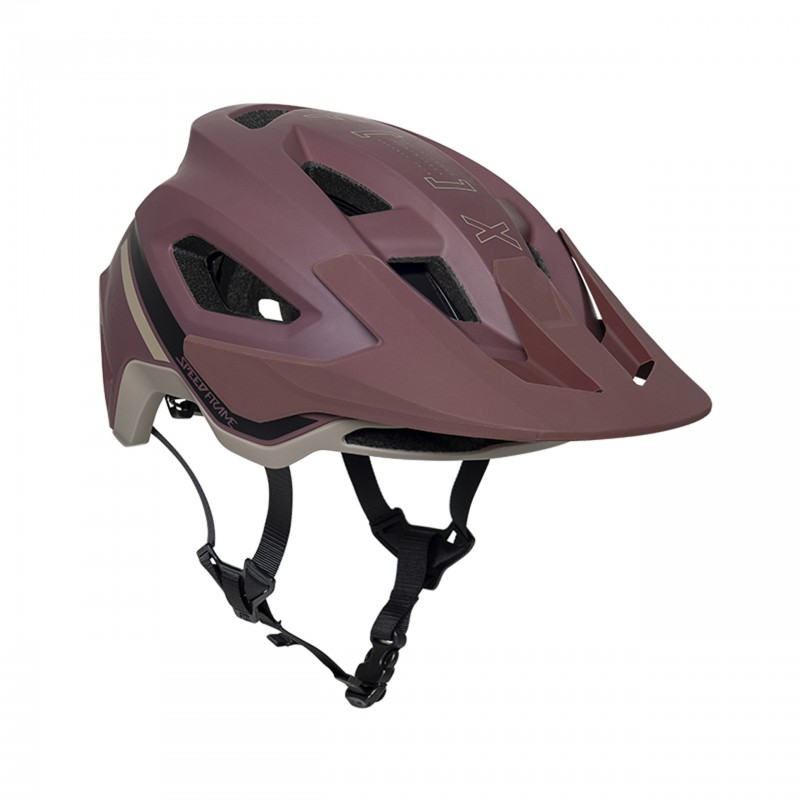 KASK ROWEROWY FOX SPEEDFRAME RACIK CORDOVAN